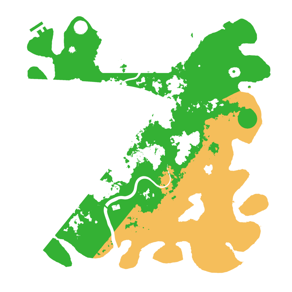 Biome Rust Map: Procedural Map, Size: 4000, Seed: 1576079609