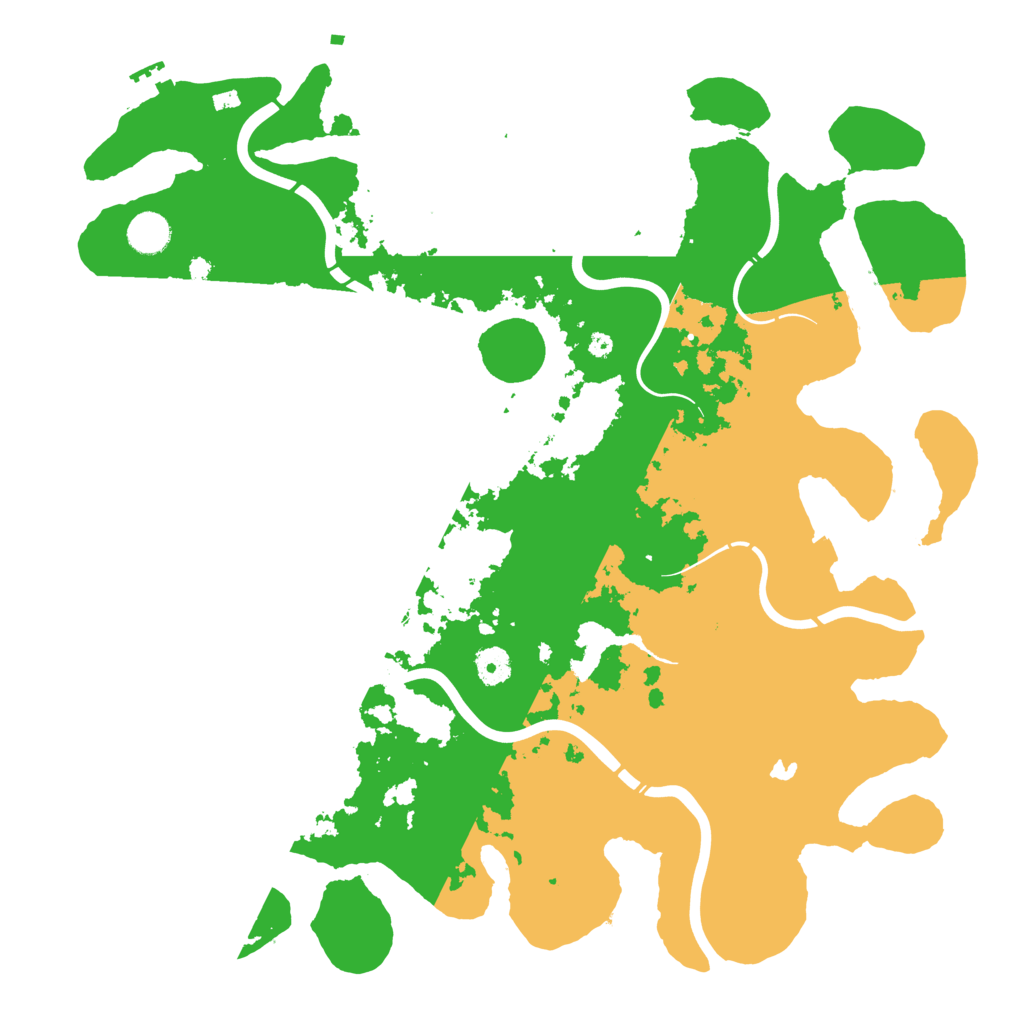 Biome Rust Map: Procedural Map, Size: 4250, Seed: 1208645842