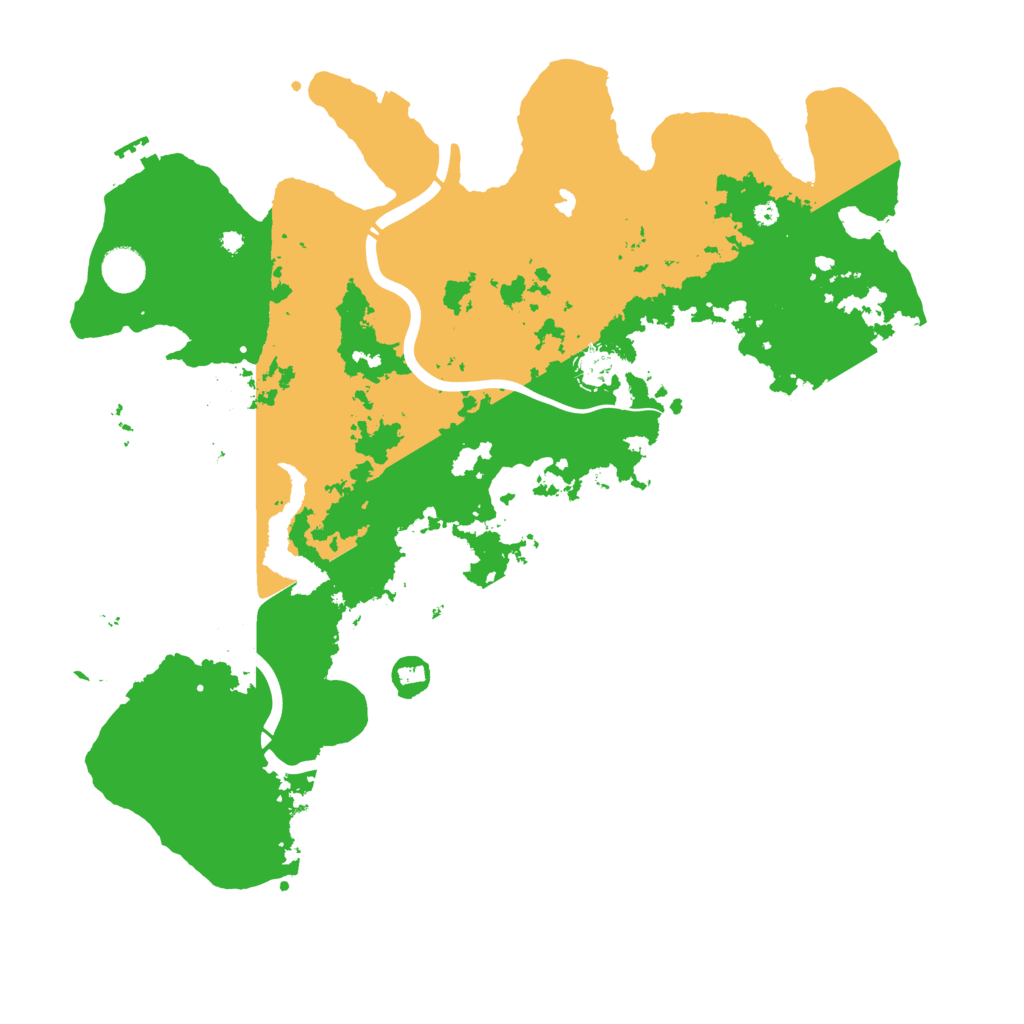 Biome Rust Map: Procedural Map, Size: 4250, Seed: 5374357