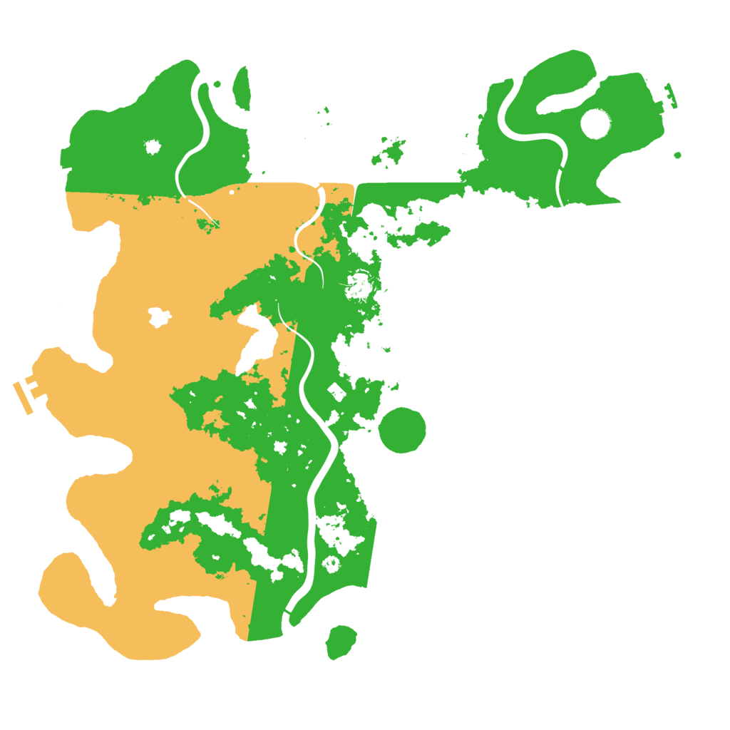 Biome Rust Map: Procedural Map, Size: 4300, Seed: 127355156