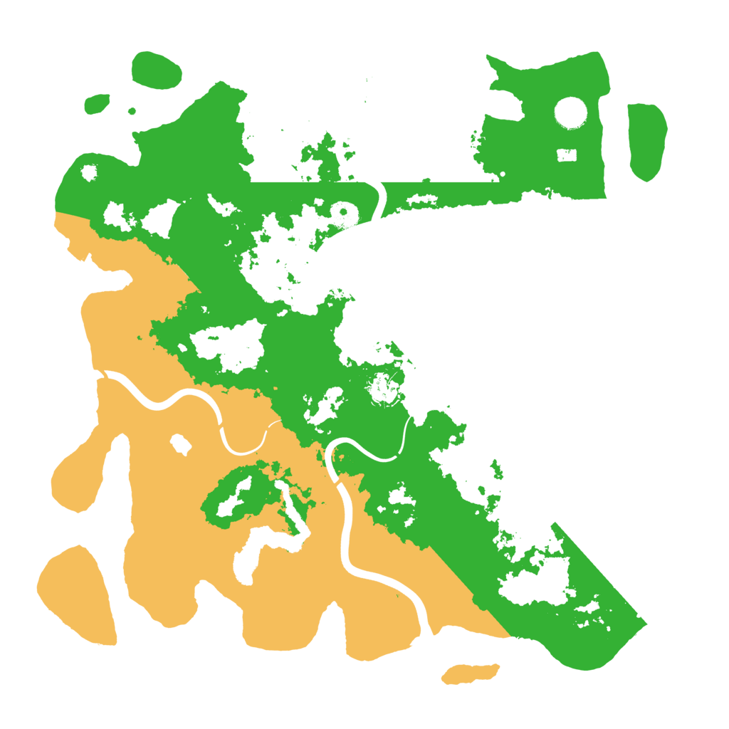 Biome Rust Map: Procedural Map, Size: 4000, Seed: 1766359776