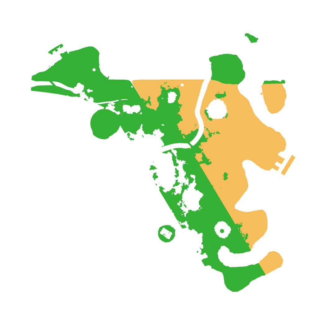 Biome Rust Map: Procedural Map, Size: 3000, Seed: 17894530