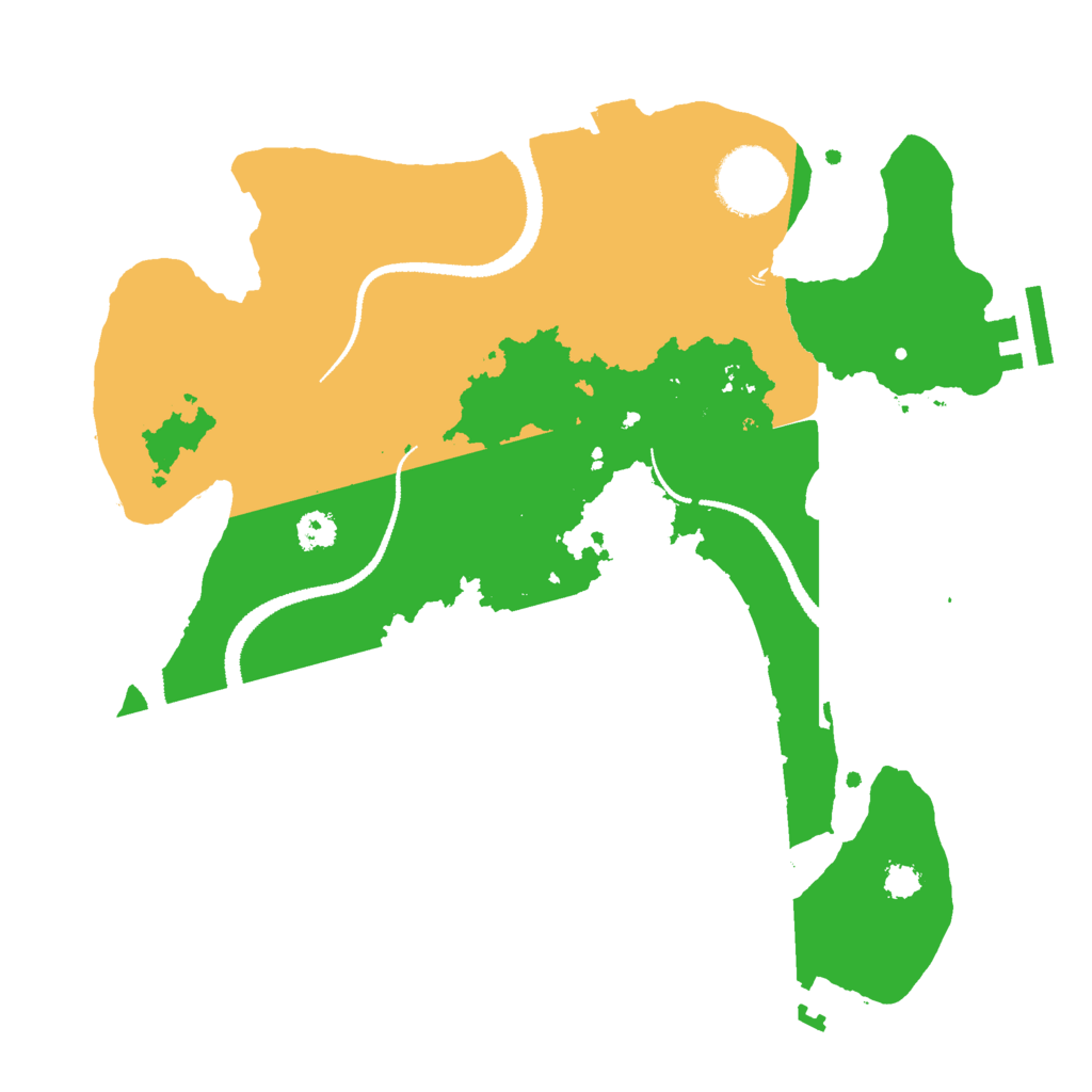 Biome Rust Map: Procedural Map, Size: 2800, Seed: 1917325082