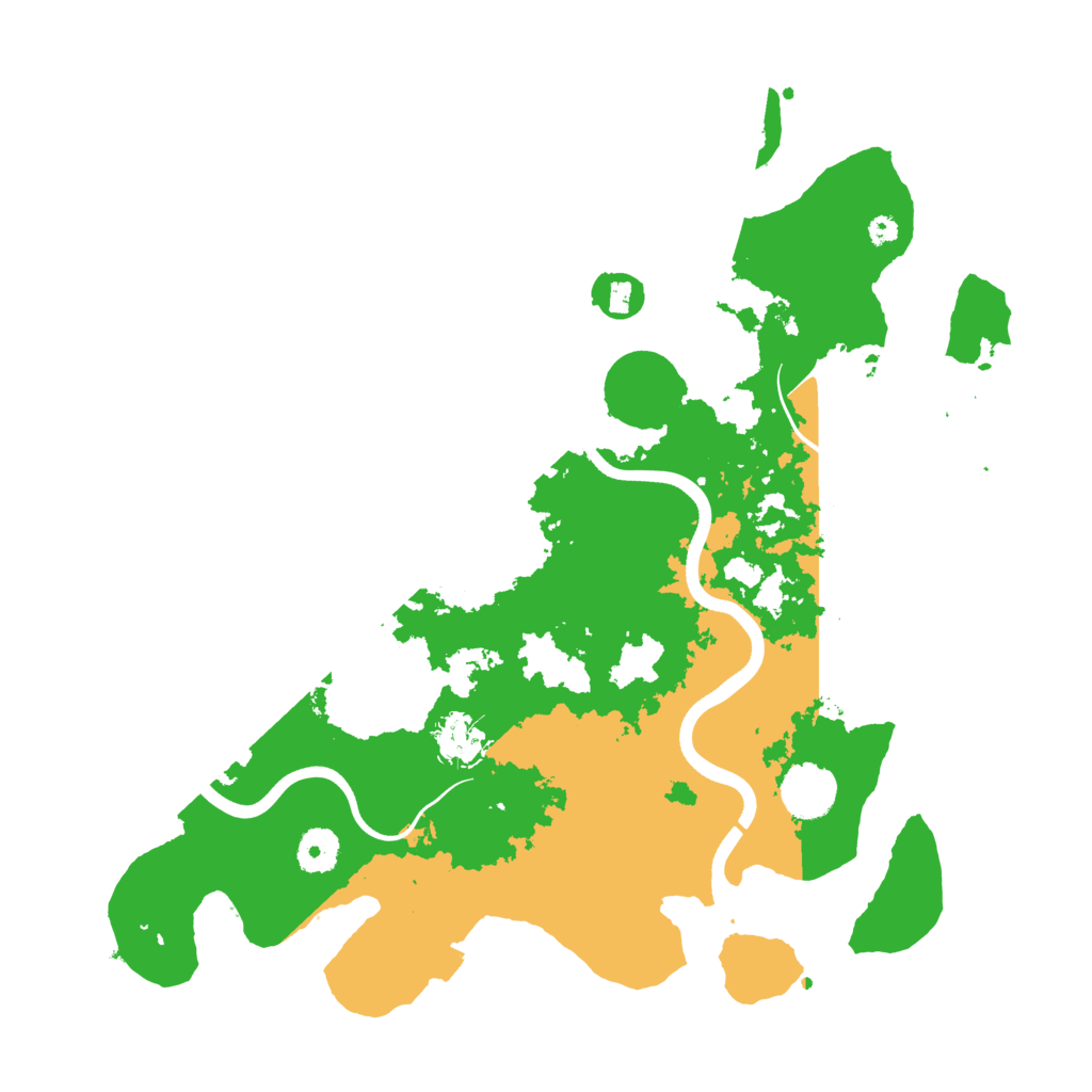 Biome Rust Map: Procedural Map, Size: 3750, Seed: 1153395584