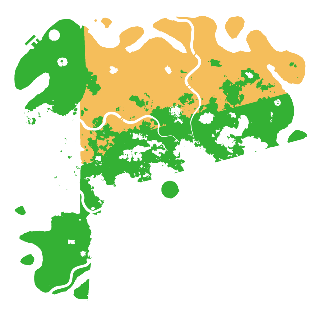 Biome Rust Map: Procedural Map, Size: 5000, Seed: 2063366806