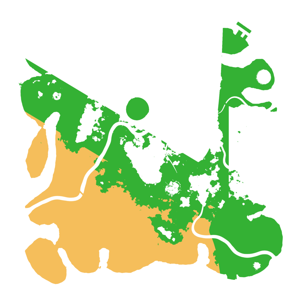 Biome Rust Map: Procedural Map, Size: 3750, Seed: 1721253737