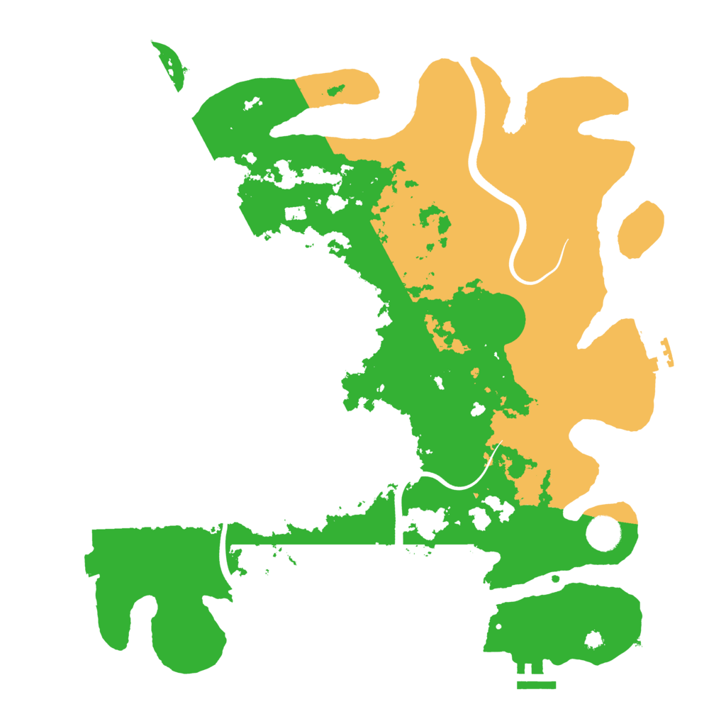 Biome Rust Map: Procedural Map, Size: 3750, Seed: 867137065