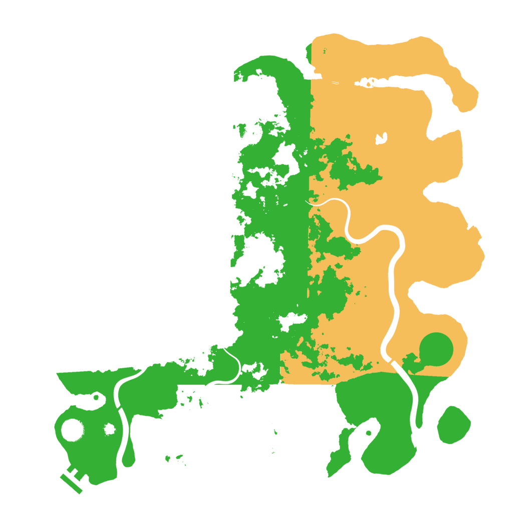 Biome Rust Map: Procedural Map, Size: 4000, Seed: 940084224