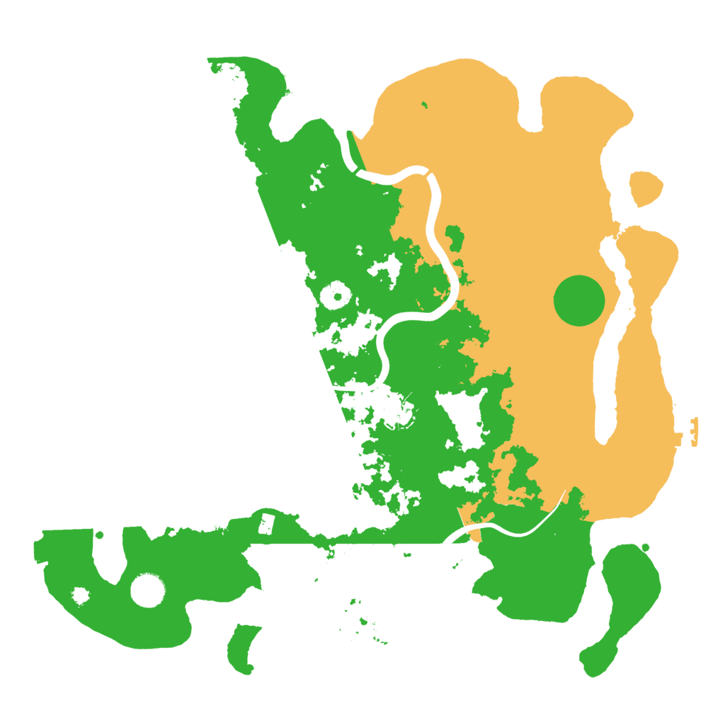 Biome Rust Map: Procedural Map, Size: 3750, Seed: 1737037290