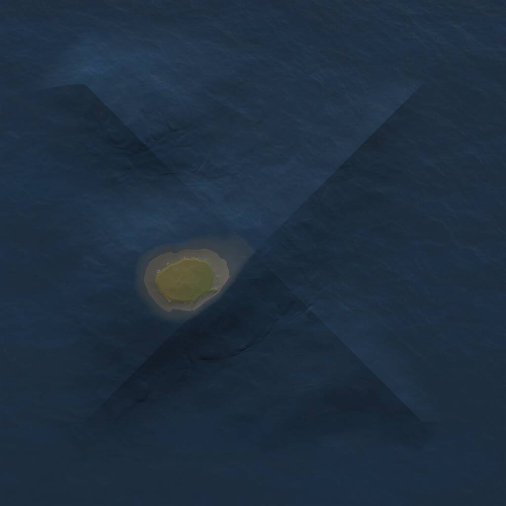 Rust Map: Procedural Map, Size: 1000, Seed: 1319438048, 1 Monuments