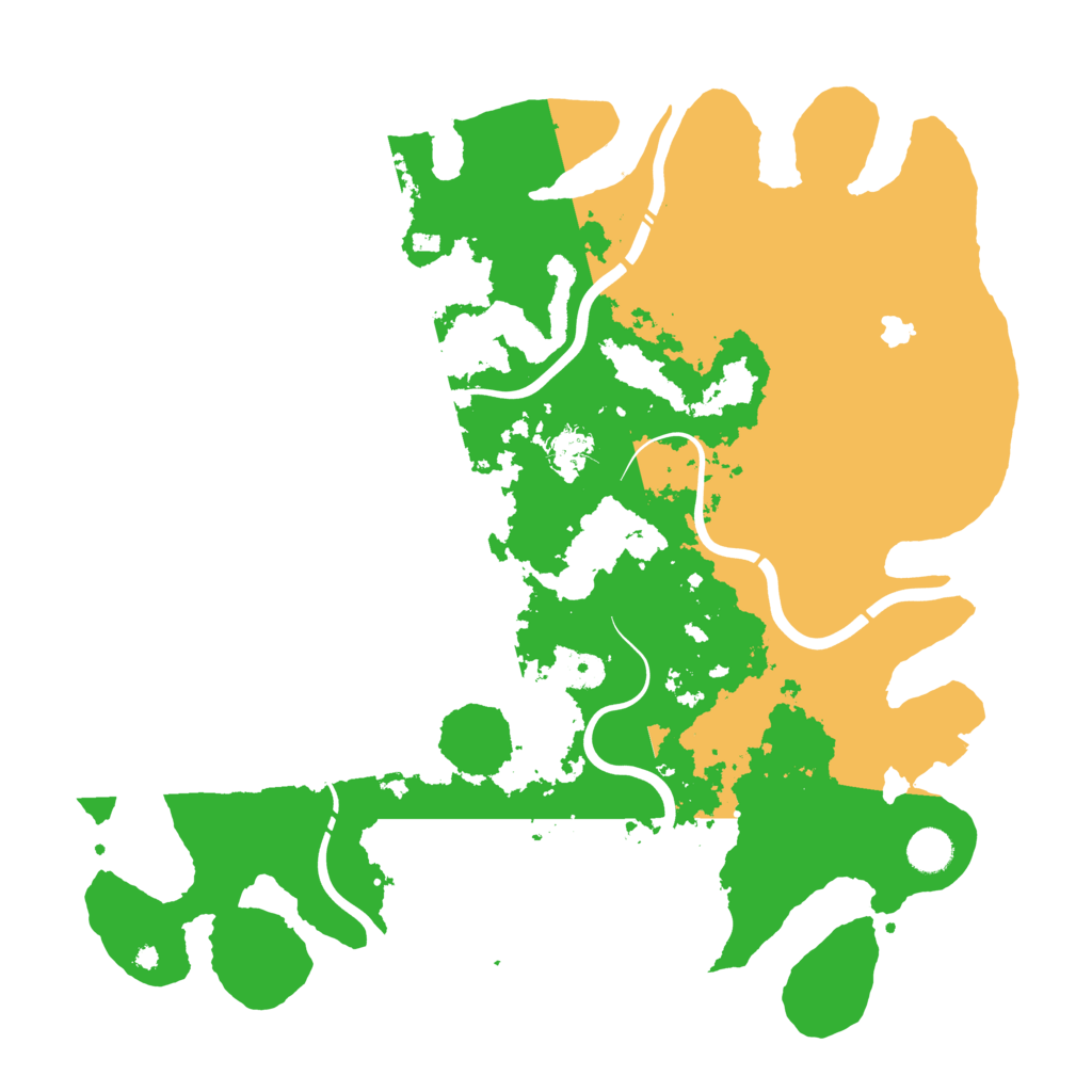 Biome Rust Map: Procedural Map, Size: 4250, Seed: 1907975679