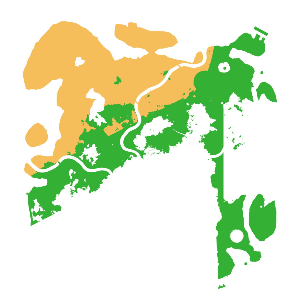 Biome Rust Map: Procedural Map, Size: 4000, Seed: 1315544786