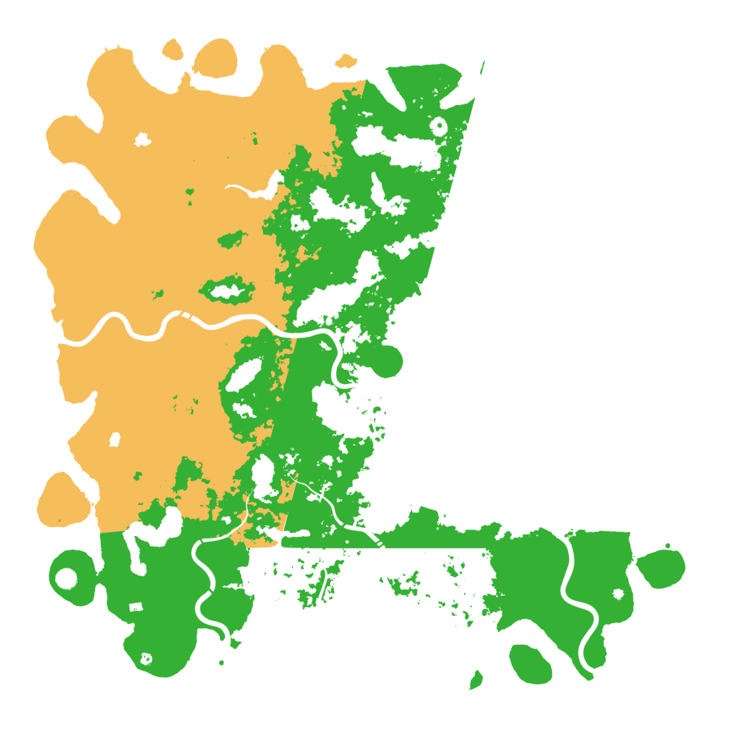 Biome Rust Map: Procedural Map, Size: 6000, Seed: 984713971