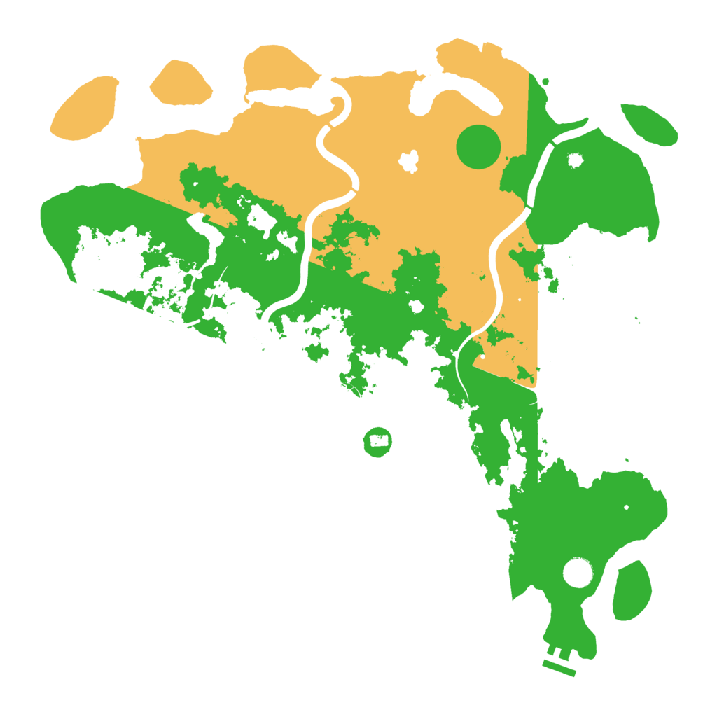 Biome Rust Map: Procedural Map, Size: 4250, Seed: 1739748870