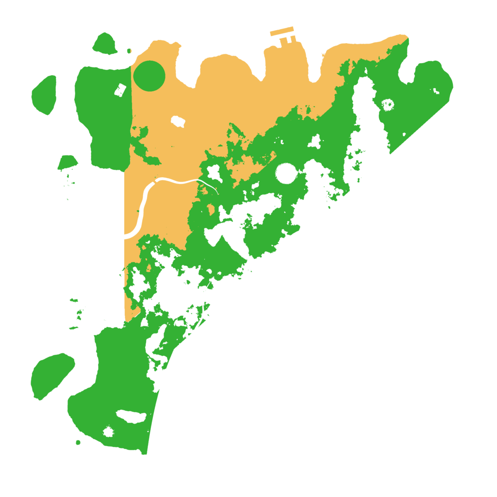 Biome Rust Map: Procedural Map, Size: 4250, Seed: 556739325