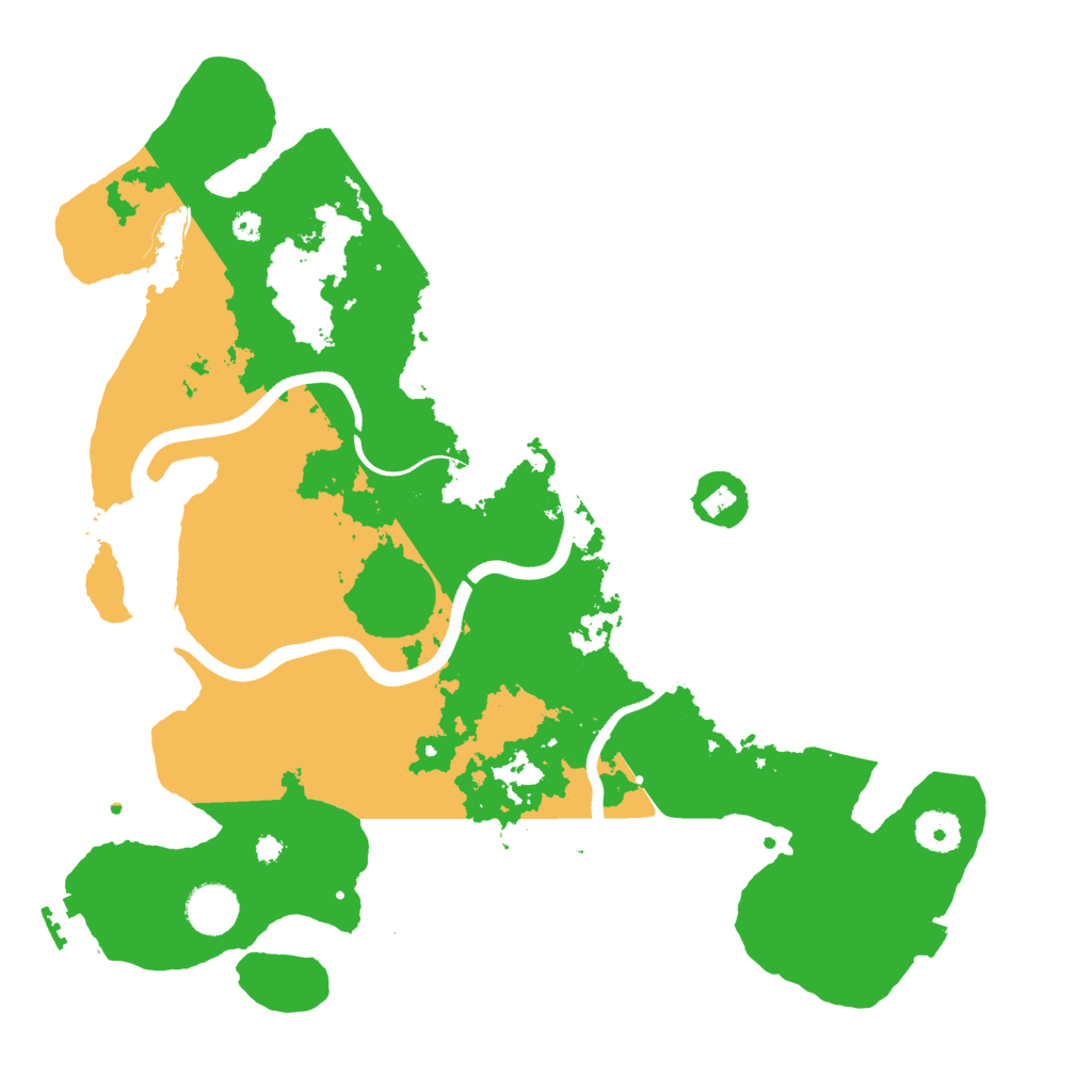 Biome Rust Map: Procedural Map, Size: 3700, Seed: 1713287318