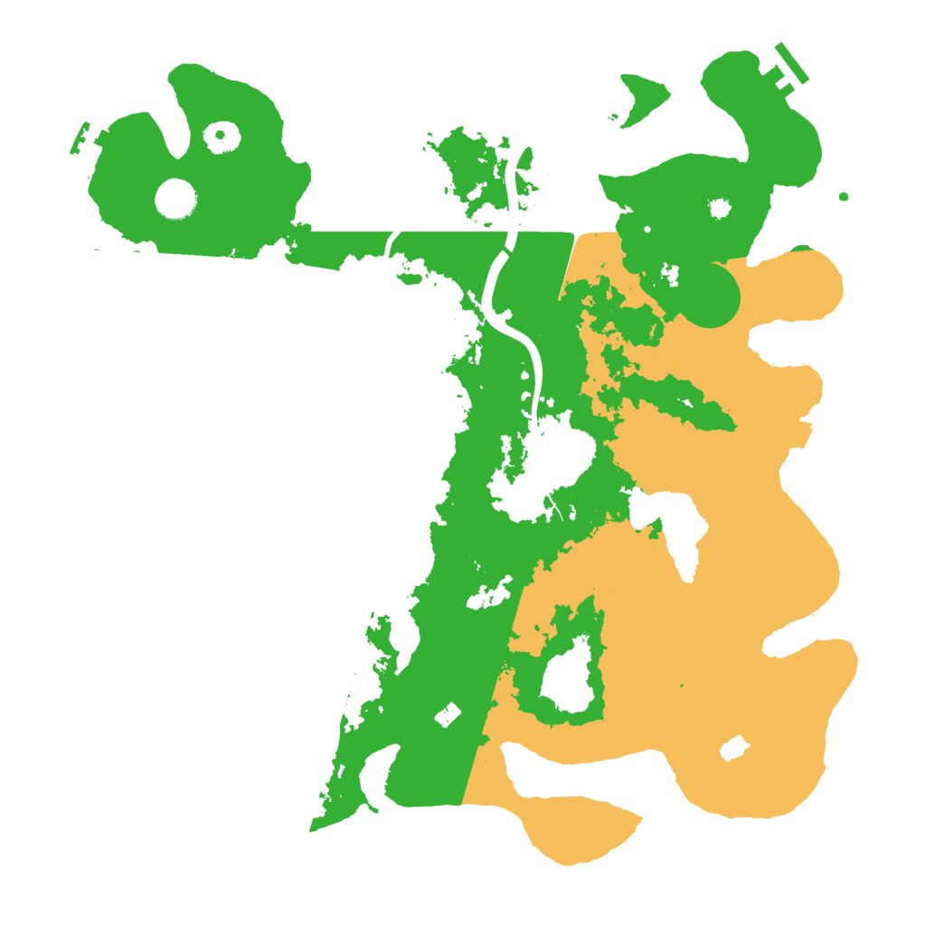 Biome Rust Map: Procedural Map, Size: 4000, Seed: 1271432078