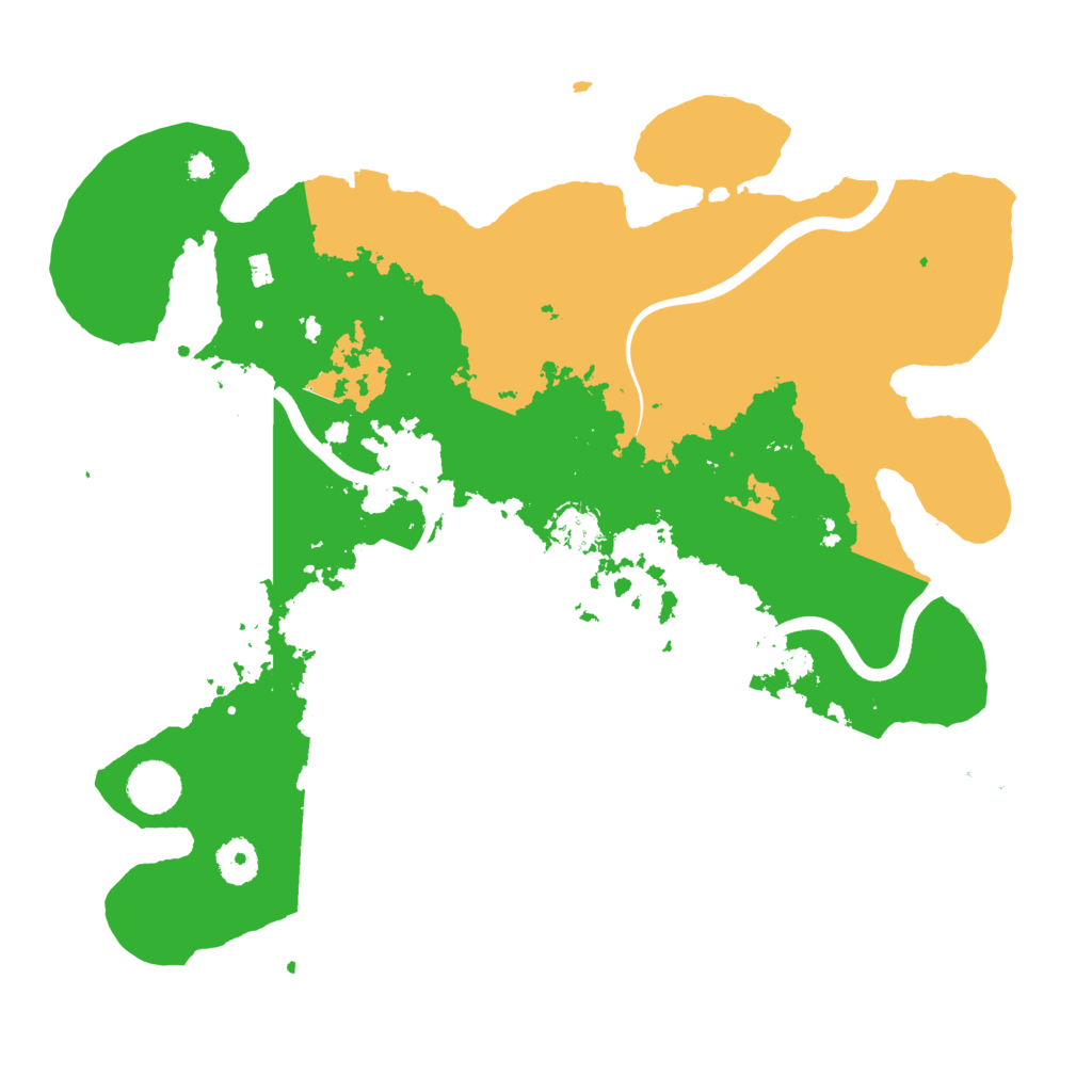 Biome Rust Map: Procedural Map, Size: 3750, Seed: 963165547