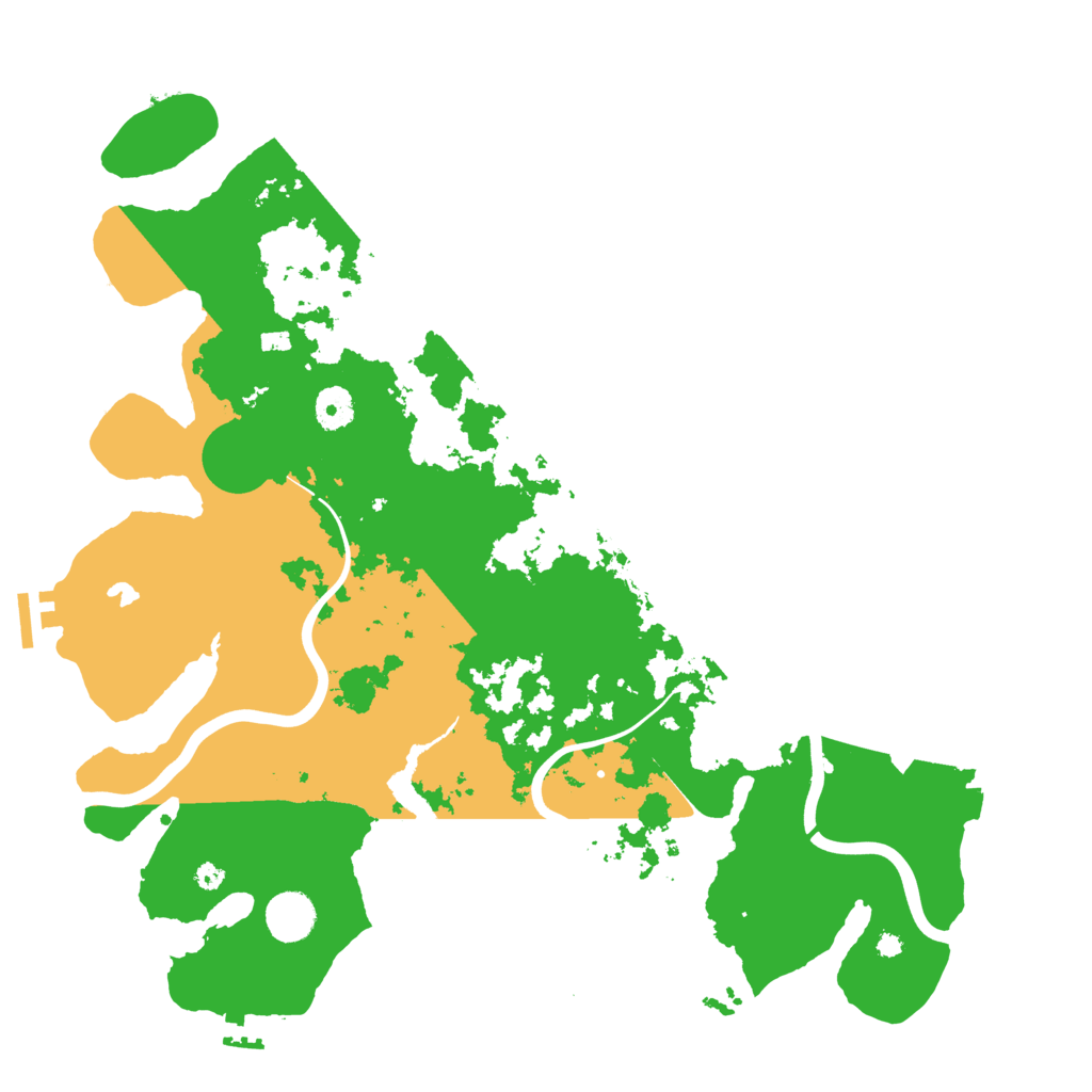 Biome Rust Map: Procedural Map, Size: 4000, Seed: 300072559