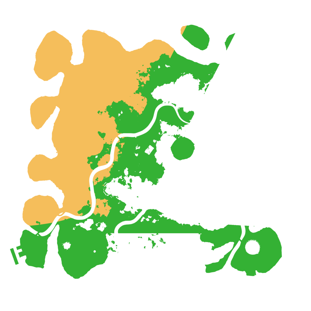 Biome Rust Map: Procedural Map, Size: 3750, Seed: 674765576