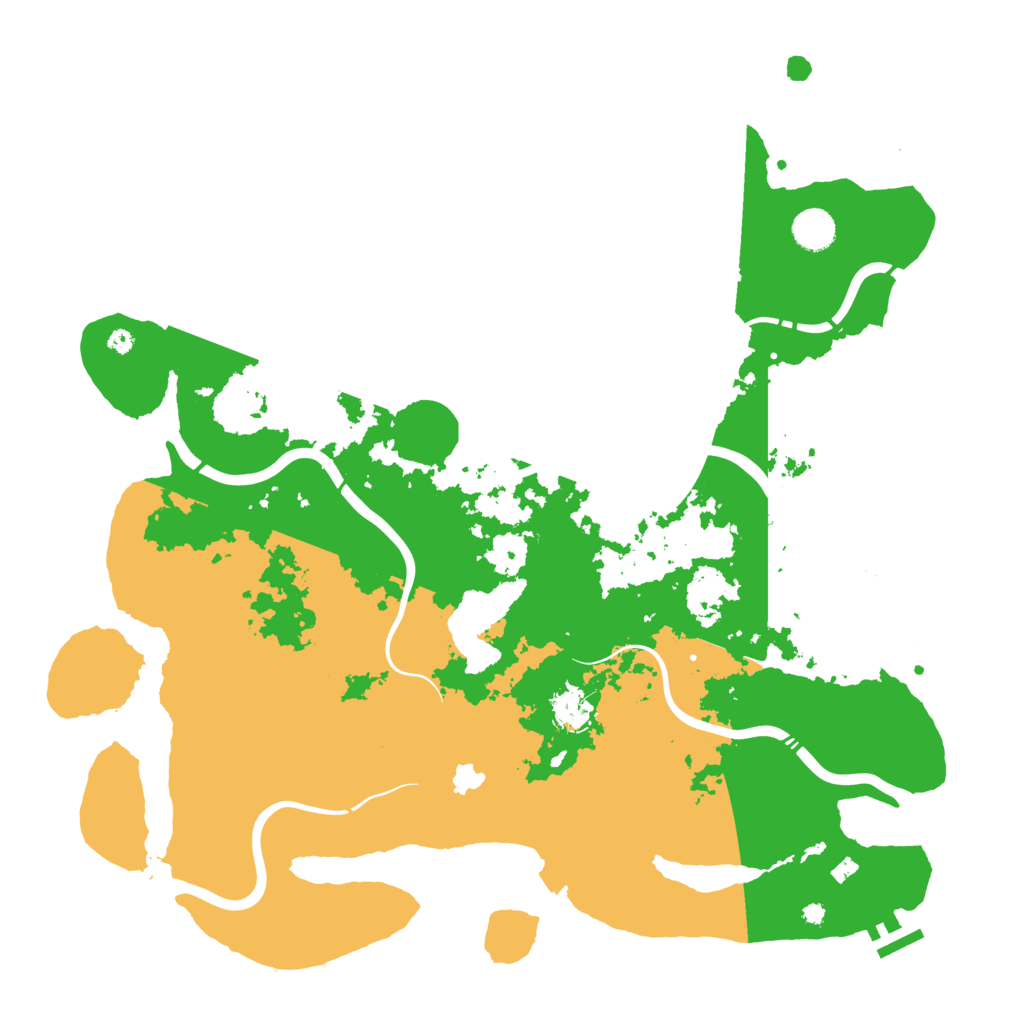 Biome Rust Map: Procedural Map, Size: 4250, Seed: 82372751