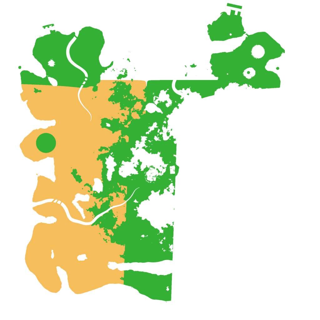 Biome Rust Map: Procedural Map, Size: 4250, Seed: 425997952