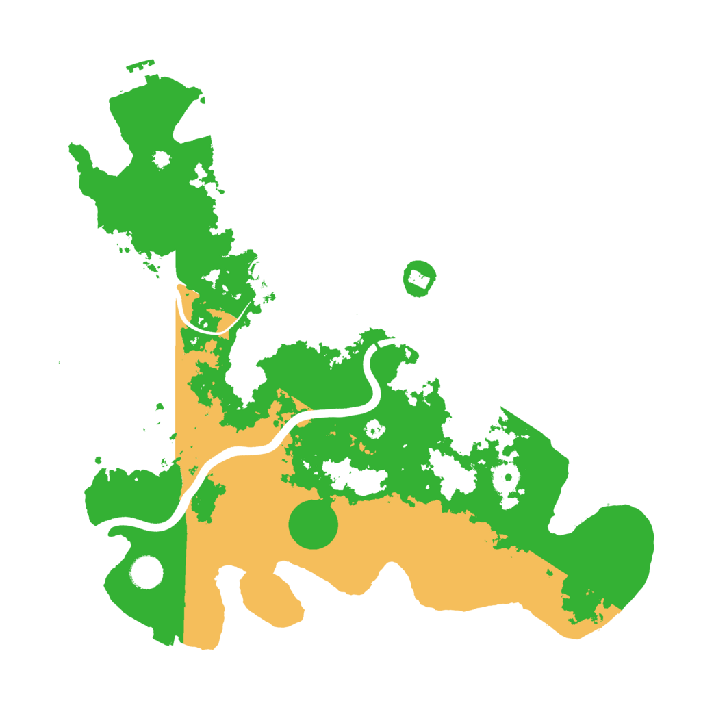 Biome Rust Map: Procedural Map, Size: 3750, Seed: 96395232