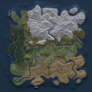 Thumbnail Rust Map: Procedural Map, Size: 4250, Seed: 361565108, 18 Monuments
