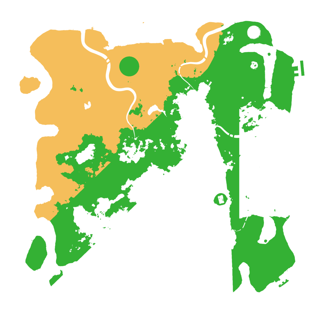 Biome Rust Map: Procedural Map, Size: 4250, Seed: 637796911