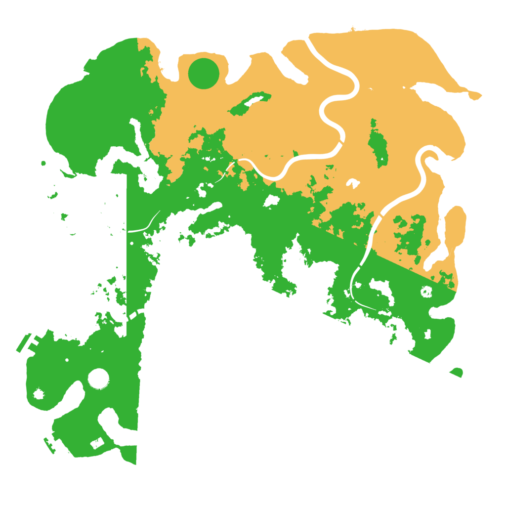 Biome Rust Map: Procedural Map, Size: 4300, Seed: 1148145375