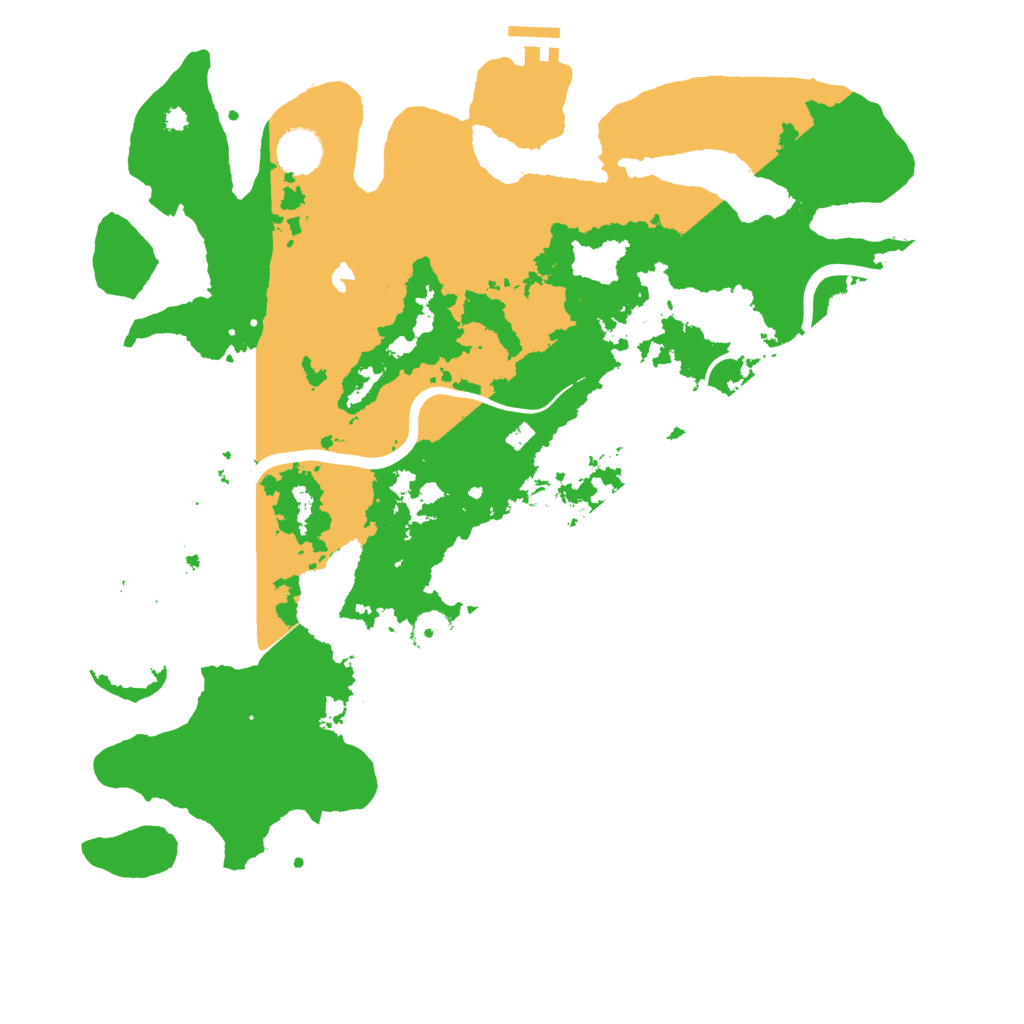 Biome Rust Map: Procedural Map, Size: 4000, Seed: 911646666