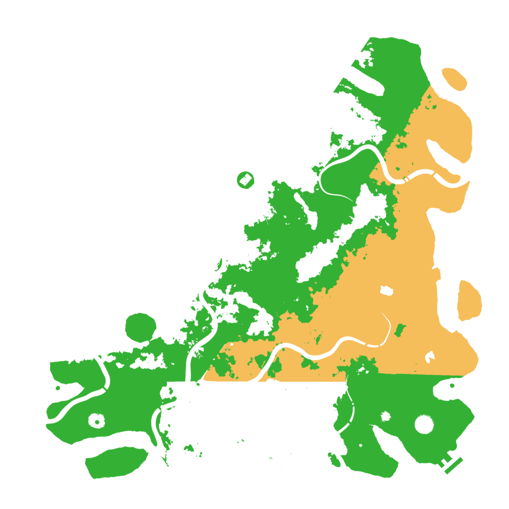 Biome Rust Map: Procedural Map, Size: 4750, Seed: 820449682