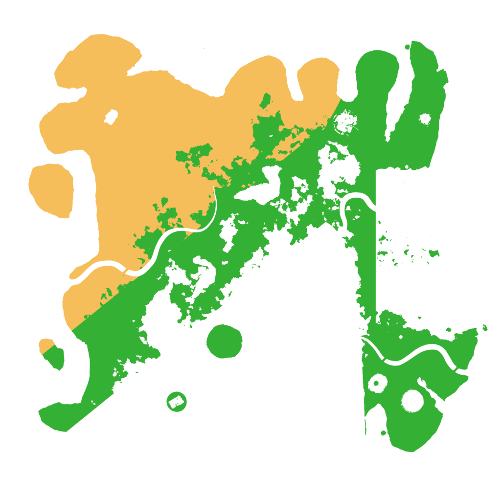 Biome Rust Map: Procedural Map, Size: 4000, Seed: 320936346