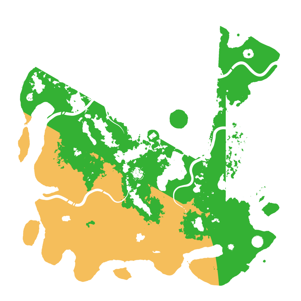 Biome Rust Map: Procedural Map, Size: 4500, Seed: 94512416