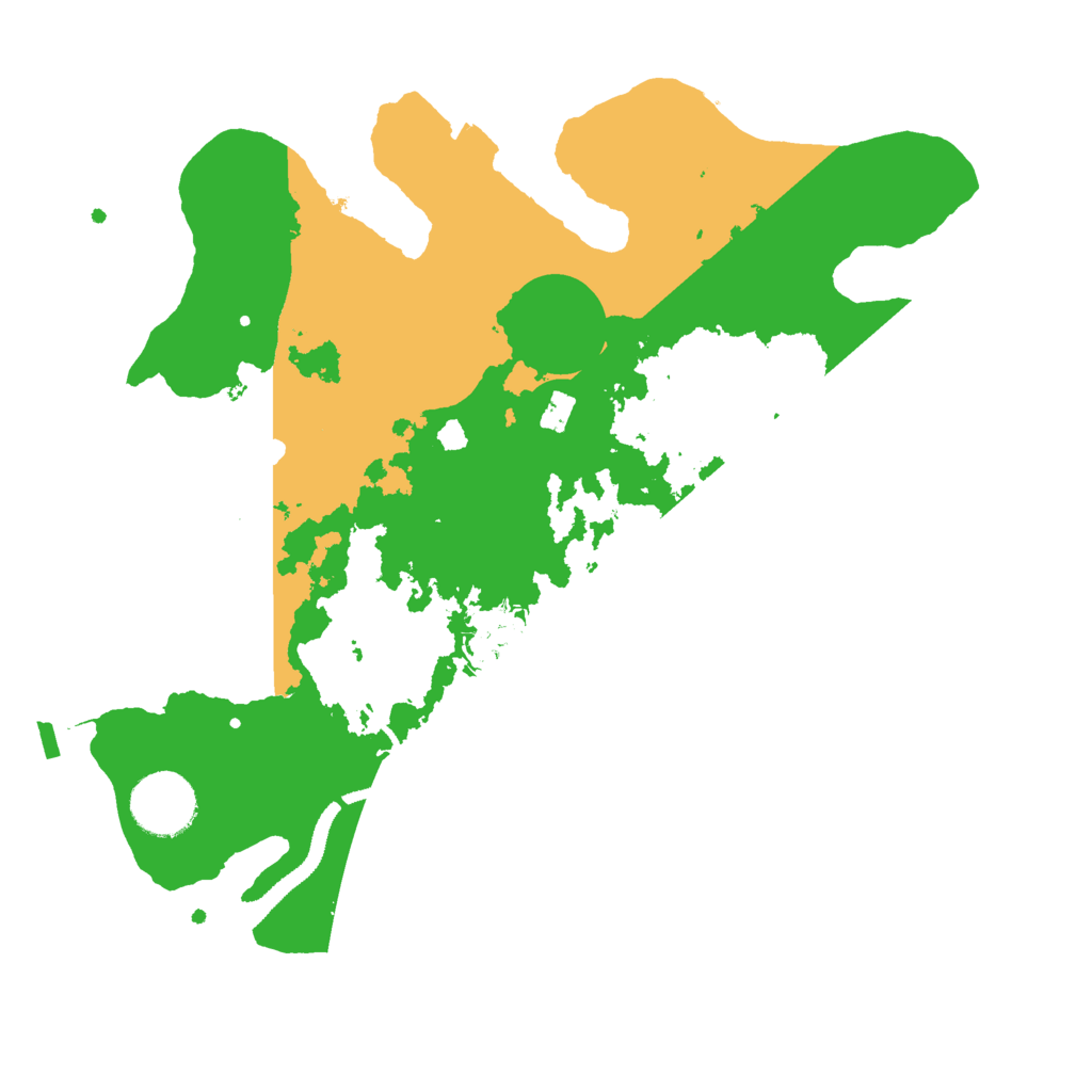 Biome Rust Map: Procedural Map, Size: 3000, Seed: 2072784655