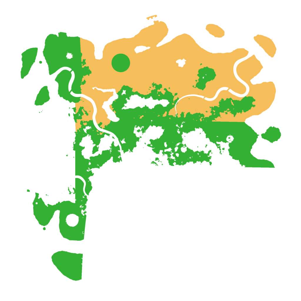 Biome Rust Map: Procedural Map, Size: 4300, Seed: 567518016