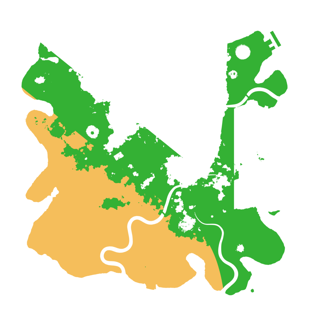 Biome Rust Map: Procedural Map, Size: 3750, Seed: 846516210