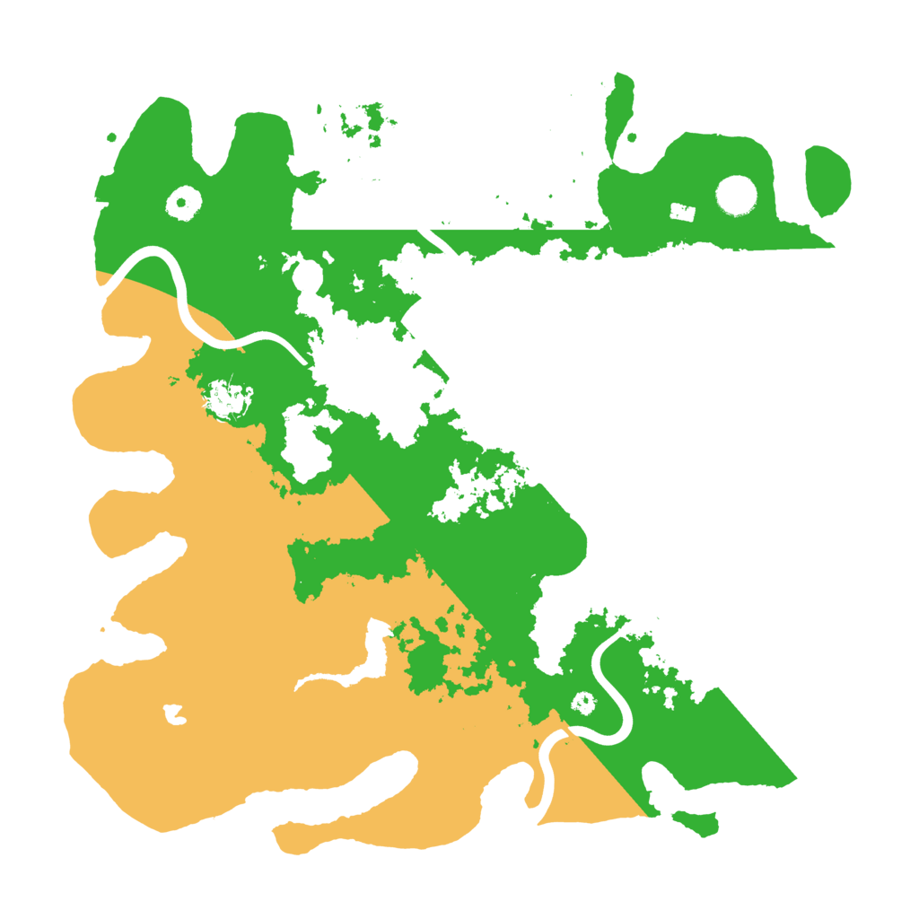 Biome Rust Map: Procedural Map, Size: 4000, Seed: 717950268