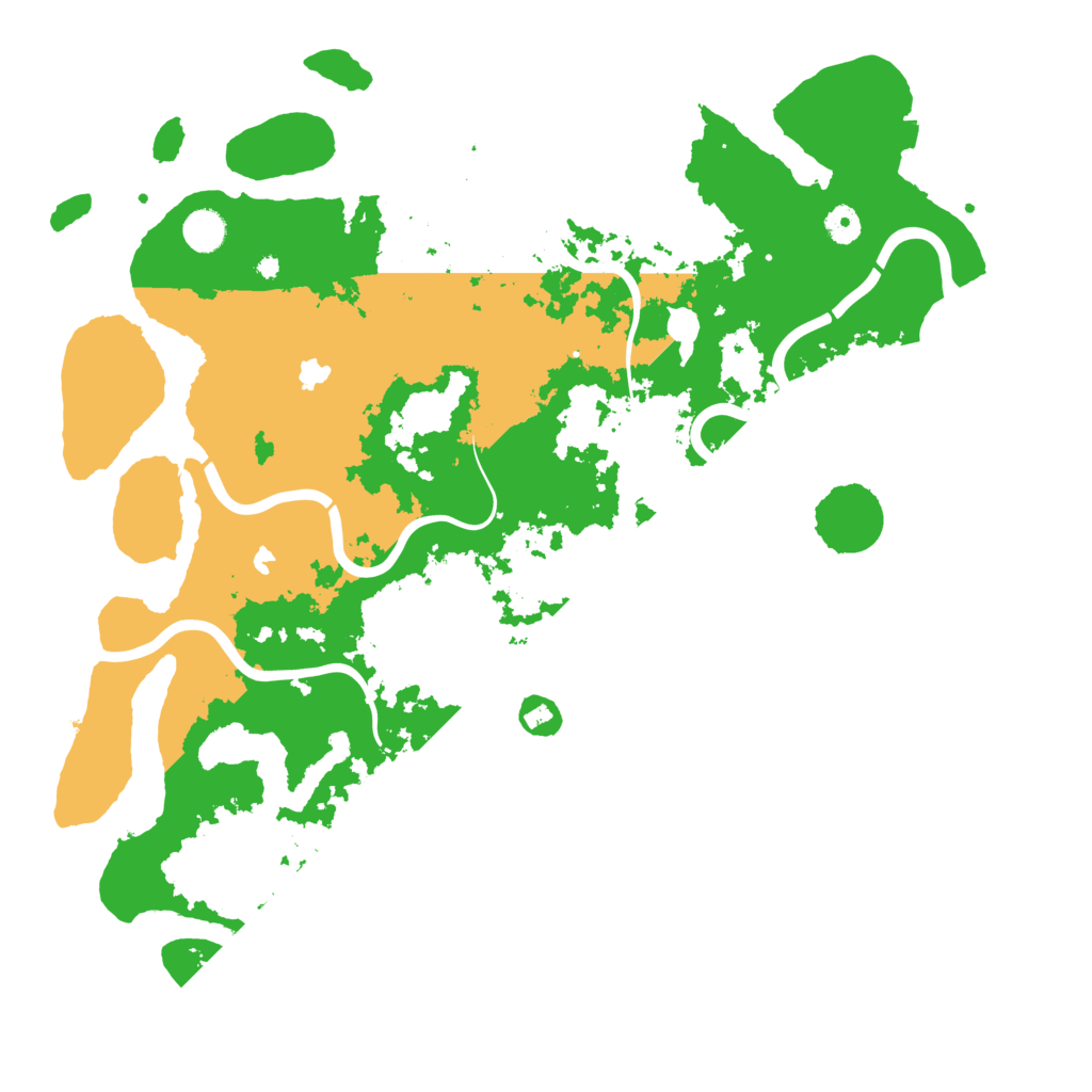 Biome Rust Map: Procedural Map, Size: 4500, Seed: 77770