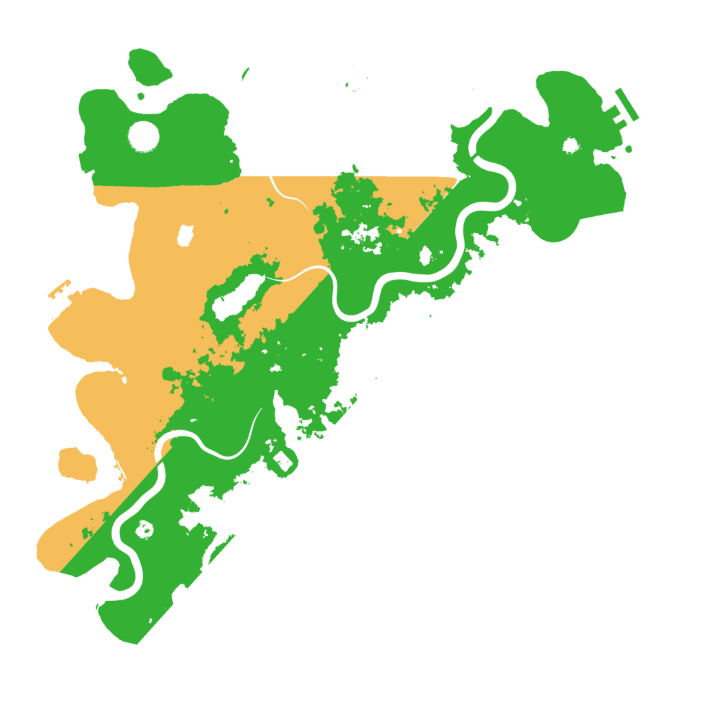 Biome Rust Map: Procedural Map, Size: 4000, Seed: 659170522