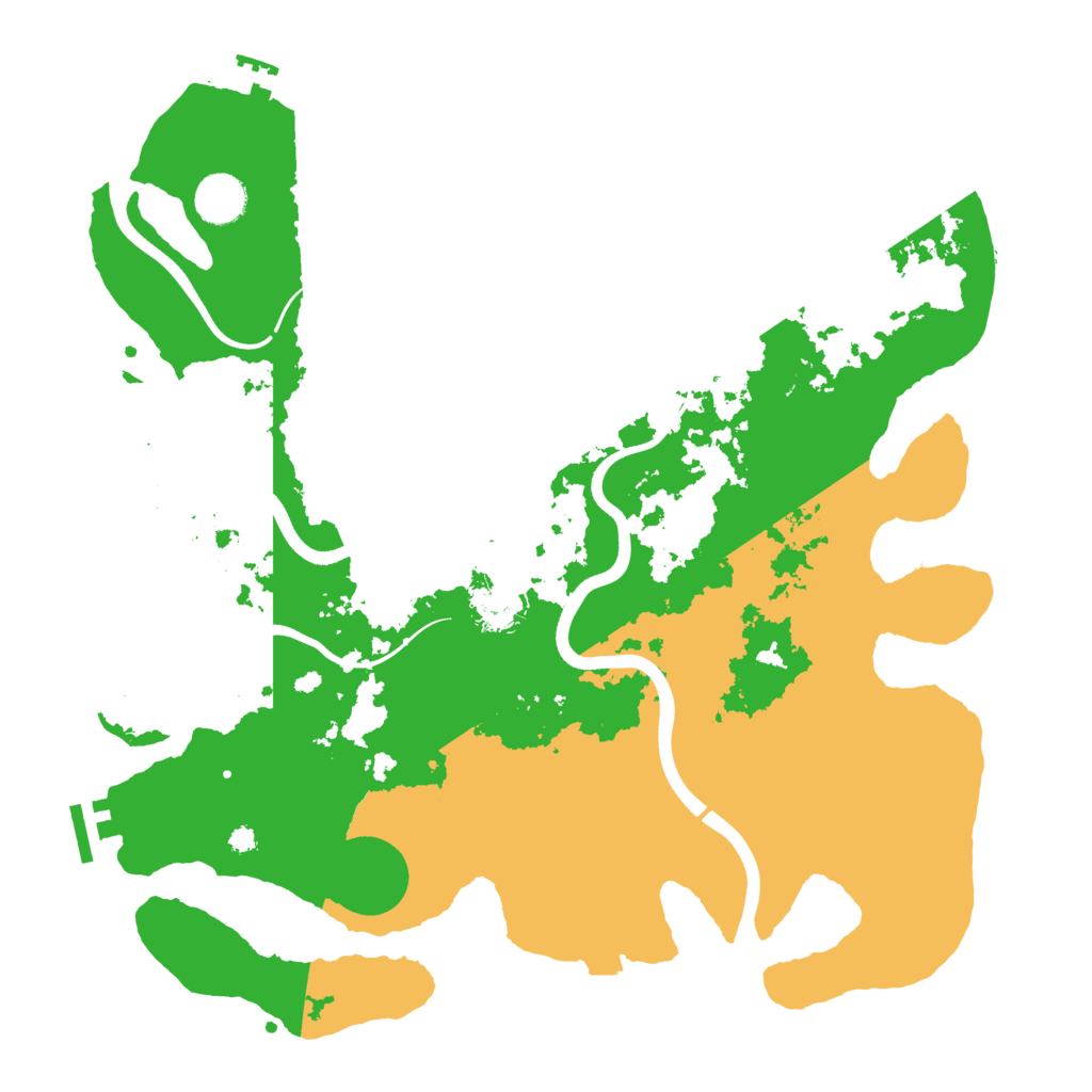 Biome Rust Map: Procedural Map, Size: 3750, Seed: 1783015502