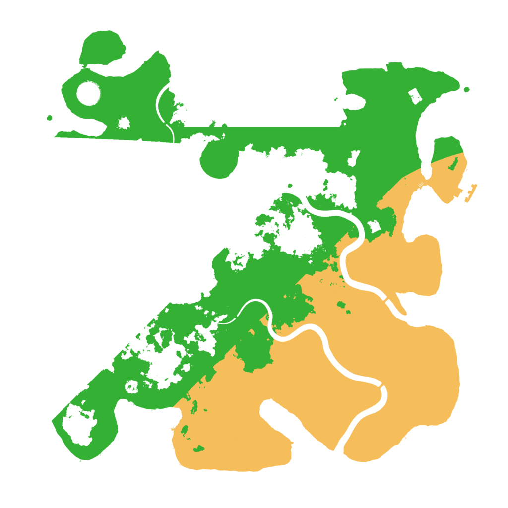 Biome Rust Map: Procedural Map, Size: 3750, Seed: 1089475722