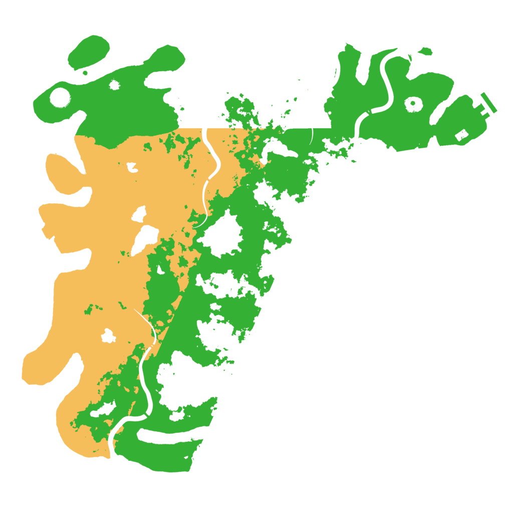 Biome Rust Map: Procedural Map, Size: 4500, Seed: 2139654090