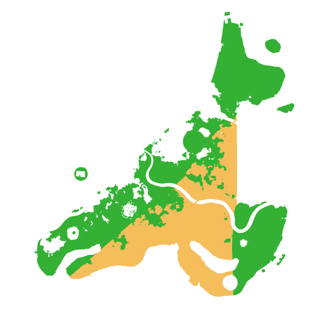 Biome Rust Map: Procedural Map, Size: 3750, Seed: 1208266023