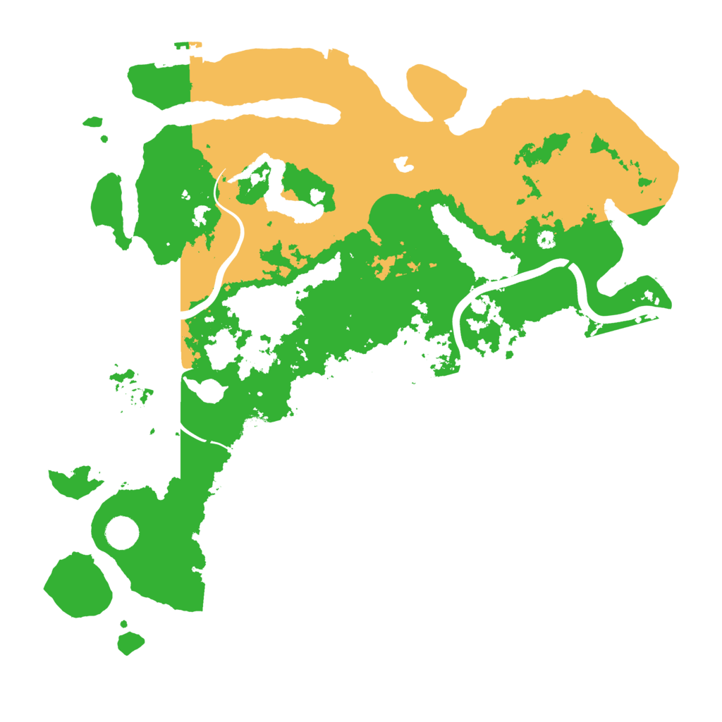 Biome Rust Map: Procedural Map, Size: 4000, Seed: 372447095