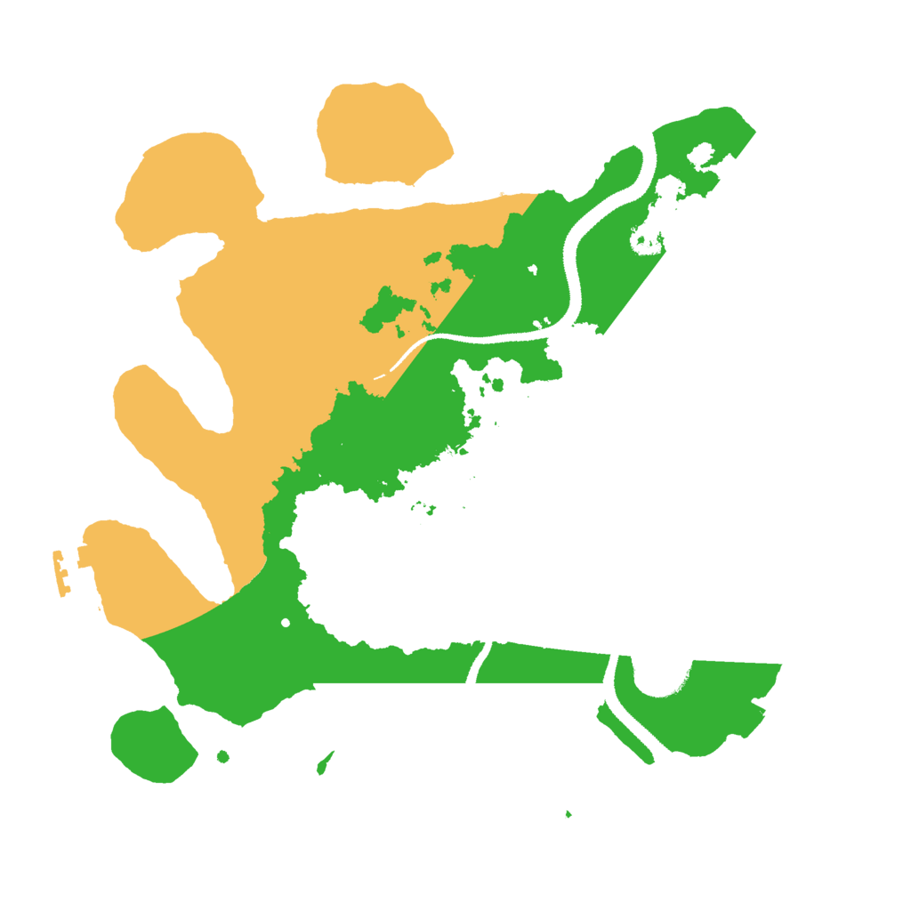 Biome Rust Map: Procedural Map, Size: 3000, Seed: 26837