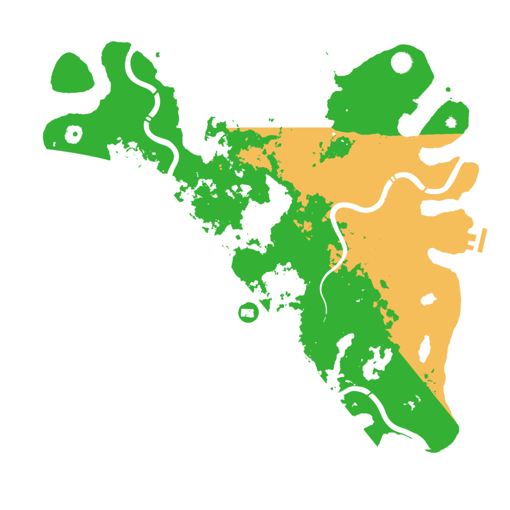 Biome Rust Map: Procedural Map, Size: 4250, Seed: 1118214352