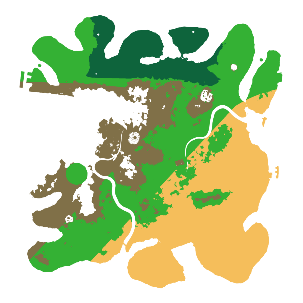 Biome Rust Map: Procedural Map, Size: 3750, Seed: 1469997927