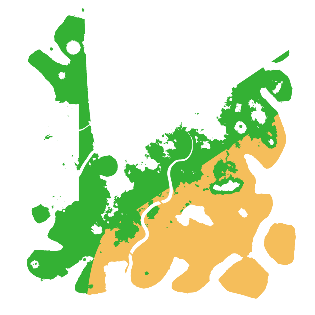 Biome Rust Map: Procedural Map, Size: 4000, Seed: 1336302542