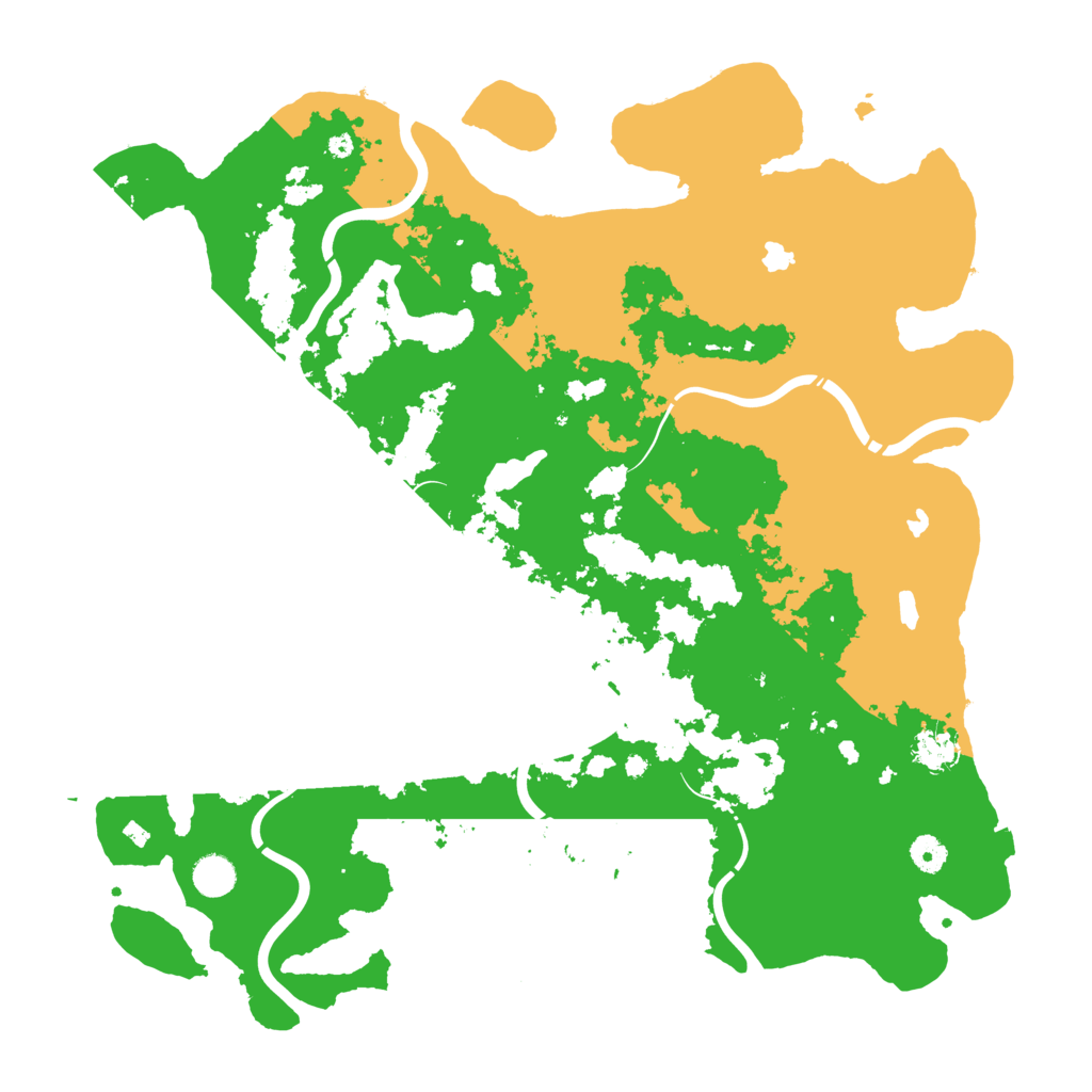 Biome Rust Map: Procedural Map, Size: 4500, Seed: 1276242496